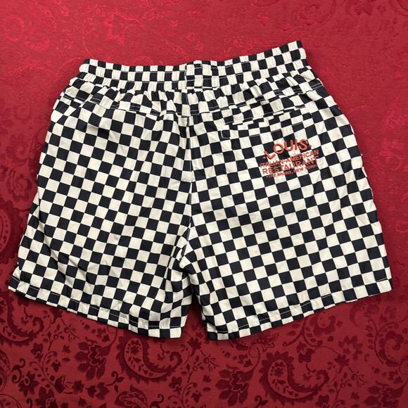 The Godfather Shorts Mens L Black & Ivory Checkered Shoe Palace 2022 - Picture 8 of 12